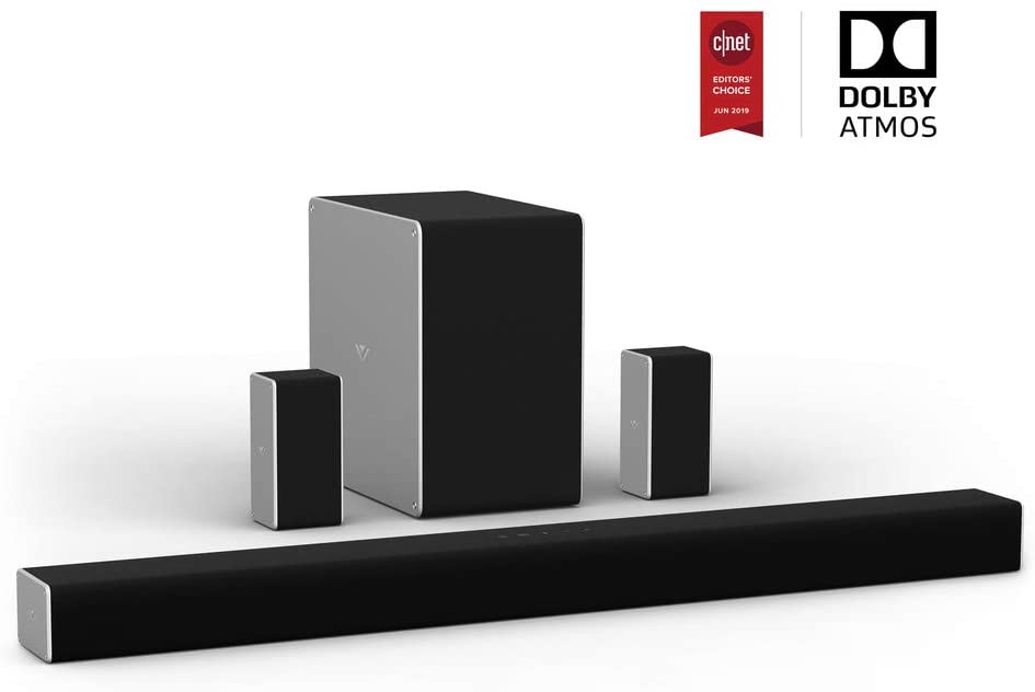 VIZIO SB36512-F6B 36inch 5.1.2 Home Theater Sound System with Dolby Atmos (Renewed)