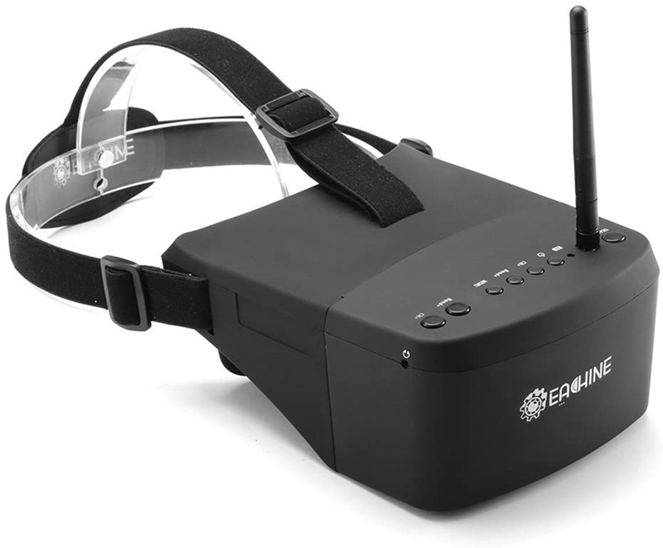 EACHINE EV800 5 Inches 800x480 FPV Goggles Video Glasses 5.8G 40CH Raceband Auto-Searching Build in Battery
