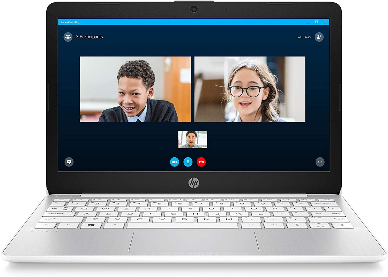 HP Stream 11-inch HD Laptop, Intel Celeron N4000, 4 GB RAM, 32 GB eMMC, Windows 10 Home in S Mode with Office 365 Personal for 1 Year (11-ak0020nr, Diamond White)