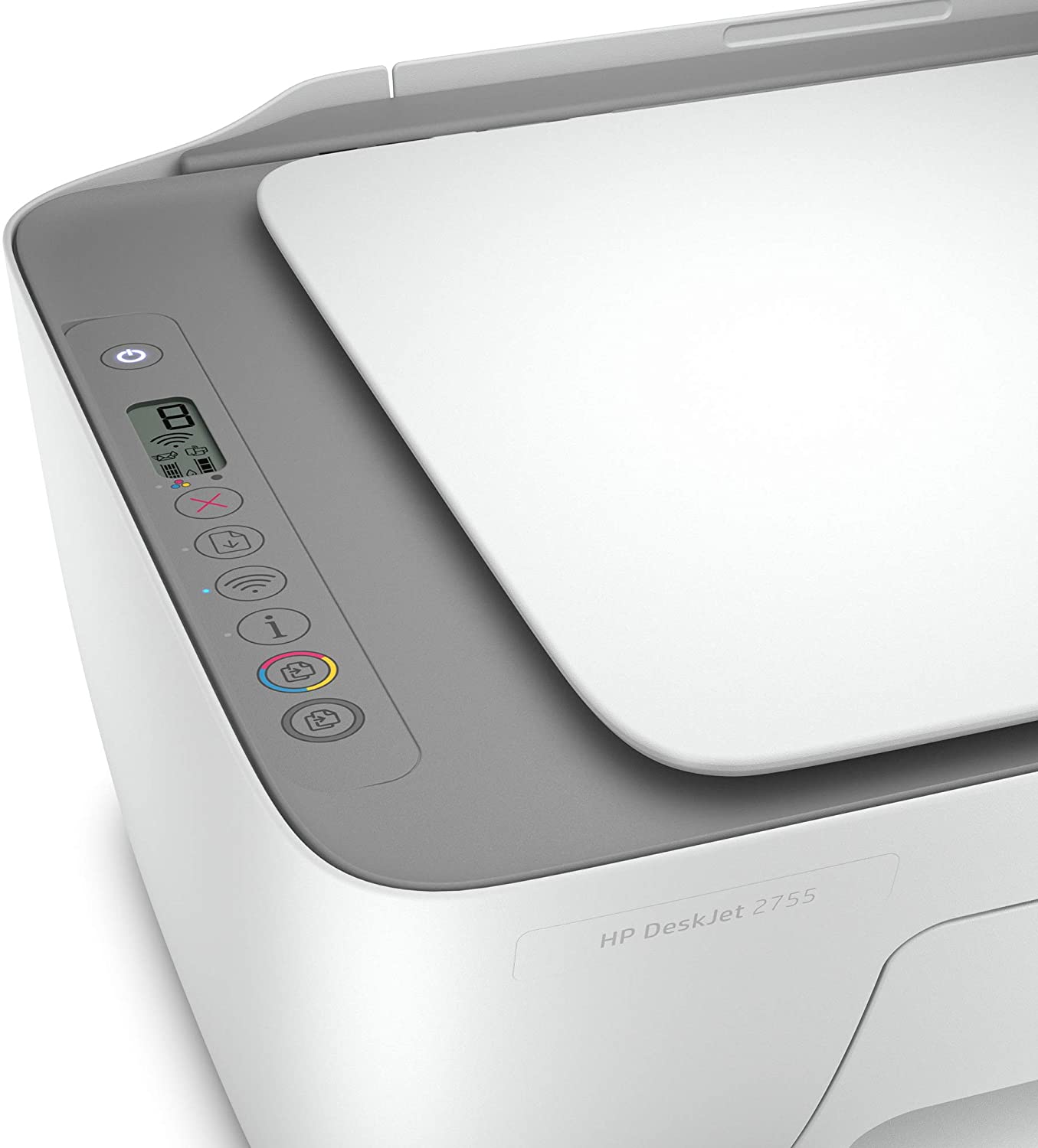 HP DeskJet 2755 Wireless All-in-One Printer, Mobile Print, Scan & Copy, HP Instant Ink Ready, Works with Alexa (3XV17A)