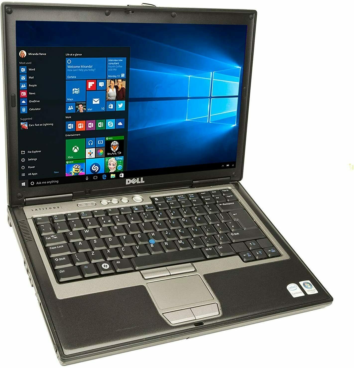 Dell Latitude D630 Laptop - Intel Core 2 Duo - 8GB RAM - 500GB SSHD - Windows 10/11 Pro