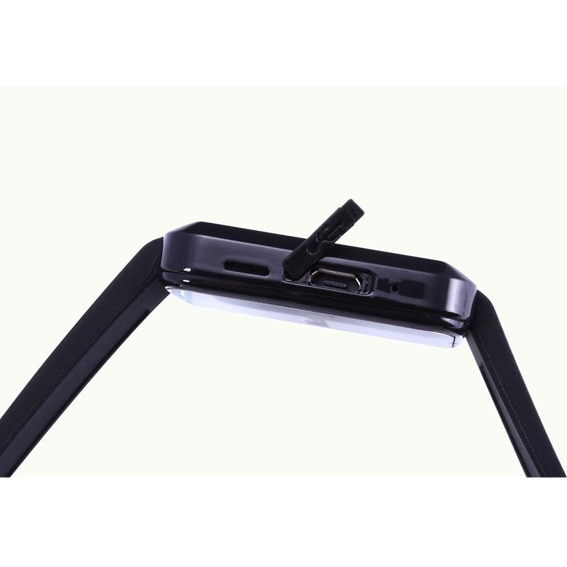 U8 Bluetooth Touch Screen Smart Wrist Watch for Android IOS Samsung iPhone other Phones - Black