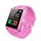 U8 Bluetooth Touch Screen Smart Wrist Watch for Android IOS Samsung iPhone other Phones - Black