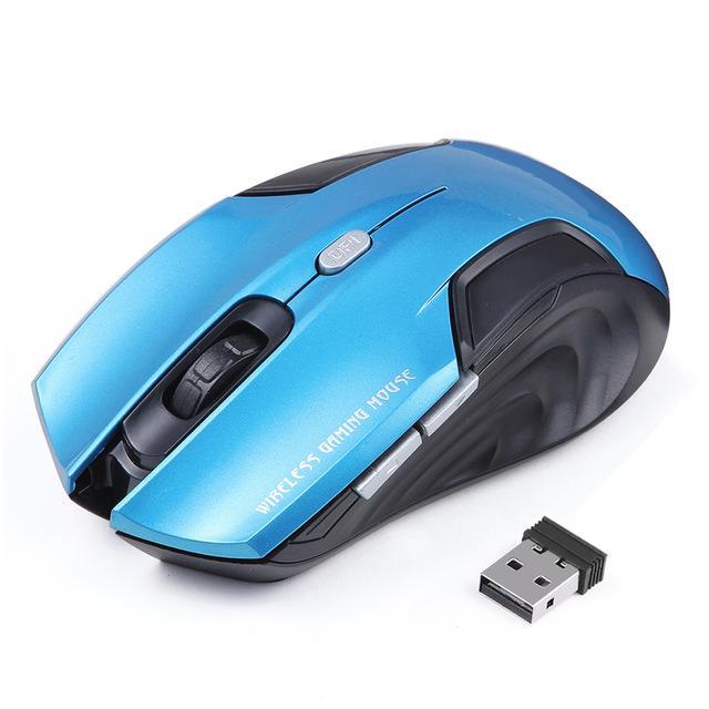 Wireless Mouse 6 Buttons Optical Computer Mice Gamer 2000dpi 2.4Ghz USB Receiver Gaming Mouse For Desktop Laptop